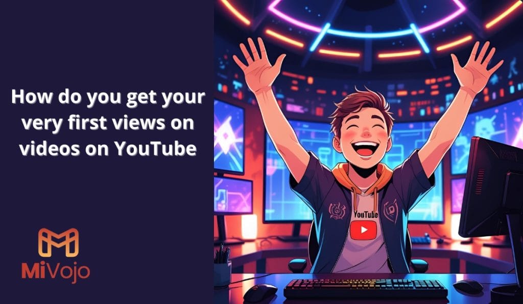 How do you get your very first views on videos on YouTube