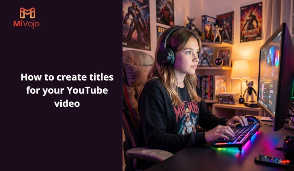 How to create titles for your YouTube video