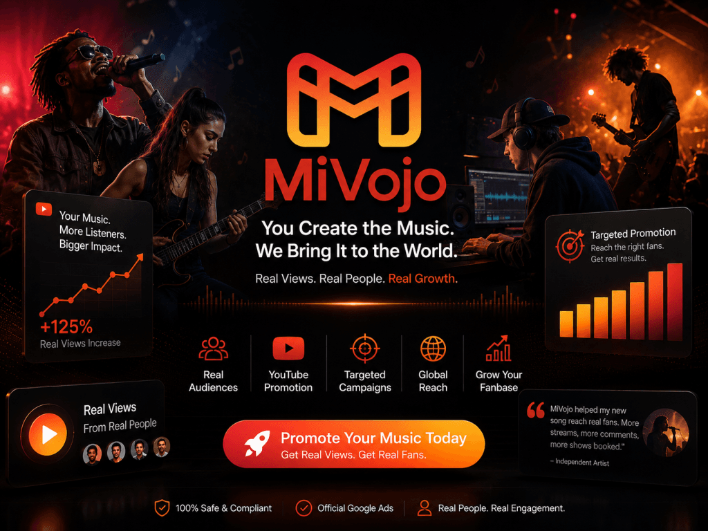 YouTube Music Promotion with MiVojo